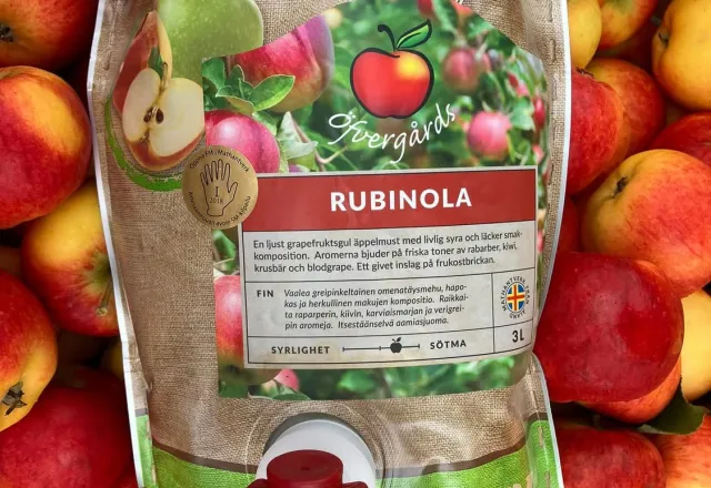 Öfvergårds äppelmust